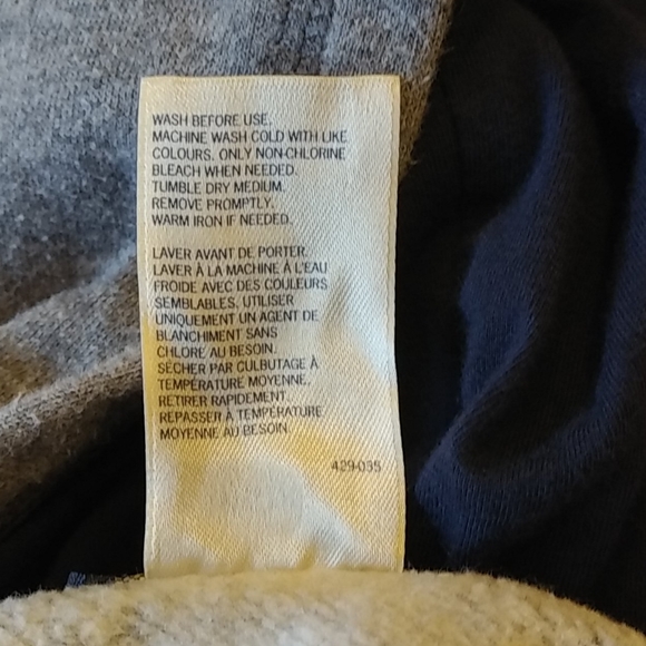 Oshkosh B'gosh Gray Long Sleeve Hoody Size 18M - Picture 7 of 7